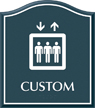 Santera HT Regulatory Sign w/Border, 9 in. x 7.875 in.