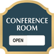 Florence Sliding Panel Sign, 7.875 in. x 7.875 in.