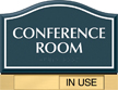 Santera HT Sliding Panel Sign w/Border, 6.5 in. x 8.5 in.