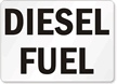 Diesel Fuel Sign