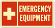 Emergency Equipment Sign