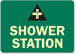 Shower Station (with graphic)
