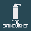 Fire Extinguisher, with Graphic