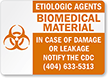 Etiologic Agents Biomedical Material Sign