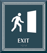 Exit Door Sign