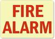 Fire Alarm (red on white)