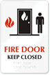 Fire Door Keep Closed Sign