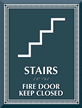 Fire Door Keep Closed Sign