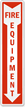 Fire Equipment Sign