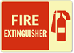 Fire Extinguisher Sign