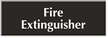 Fire Extinguisher Sign