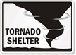 Tornado Shelter Sign