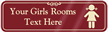 Girls Room Symbol Sign