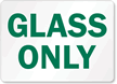 Glass Sign