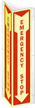 Glow-in-Dark Projecting Emergency STOP Sign