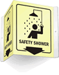 Safety Shower (with arrow and graphic)