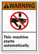 Keep Guards In Place Sign