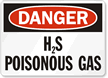 Danger: H2S Poisonous Gas