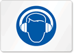 Hearing Protection Symbol Sign