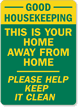 Good Housekeeping This Is Home Away Sign
