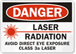 Danger Laser Radiation Sign