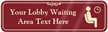 Lobby Waiting Area Symbol Sign