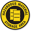 Hazardous Material Storage Area