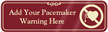 No Pacemakers Symbol Sign
