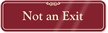 Not an Exit Sign