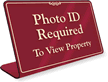 Photo ID Required To View Property