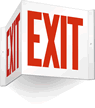 EXIT (6 in. high letters) big size Sign