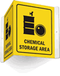 Chemical Storage Area (with symbol)
