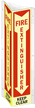 Fire Extinguisher Keep Clear Sign