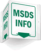 MSDS Info Sign