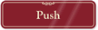 Push Sign