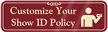 Show ID Symbol Sign