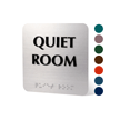 4 in. x 4 in. Custom Braille Sign