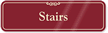Stairs Sign