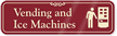 Vending & Ice Machines with Graphic ShowCase™ Sign