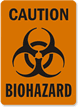 Caution Biohazard Sign