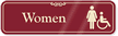 Women ADA Sign
