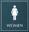 Women Bathroom, Women Sign