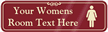 Womens Room Symbol Sign