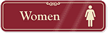 Women Restroom Sign