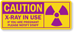 If You Are Pregnant Please Notify Staff Sign