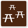 Group Picnicking Symbol - Traffic Sign