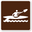 Kayak Symbol - Traffic Sign