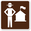 Ranger Station Symbol - Traffic Sign