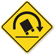Truck Rollover Warning (Symbol) - Traffic Sign