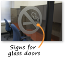 No Smoking Decals